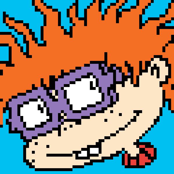 Chuckie (Rugrats Pillow Pattern)