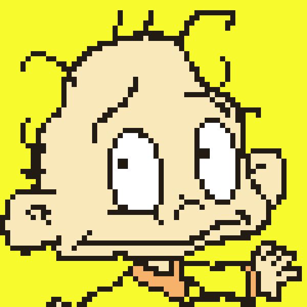 Dil (Rugrats Pillow Pattern)