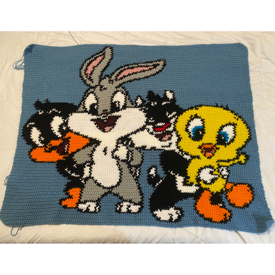 CLASSIC TINY TUNES BLANKET