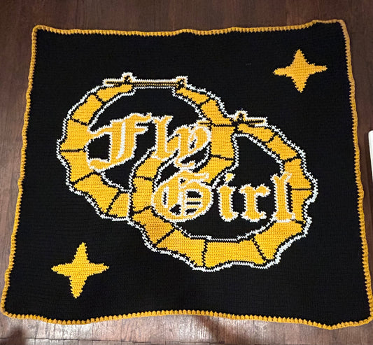 Fly Girl Bamboo Blanket
