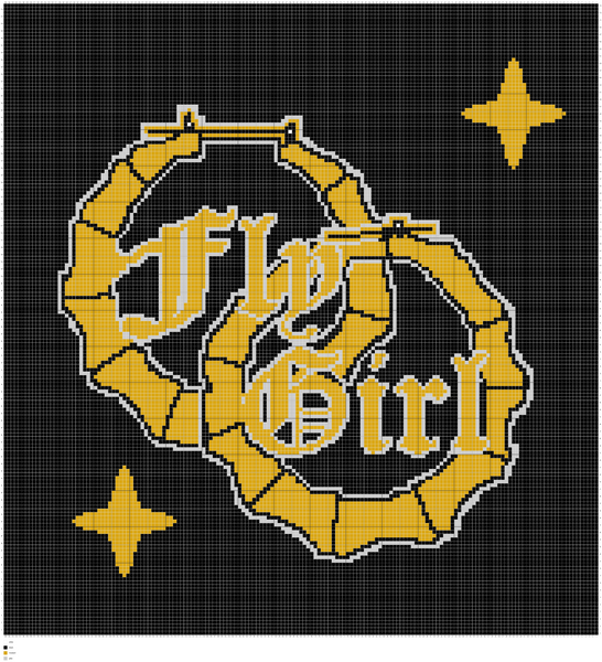 Fly Girl Bamboo Graph