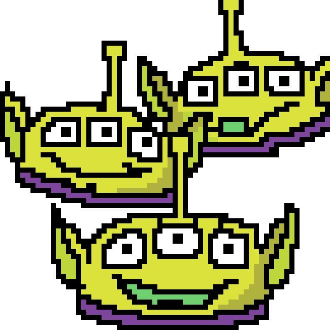 ALIENS TOY STORY PILLOW PATTERN