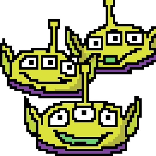 ALIENS TOY STORY PILLOW PATTERN