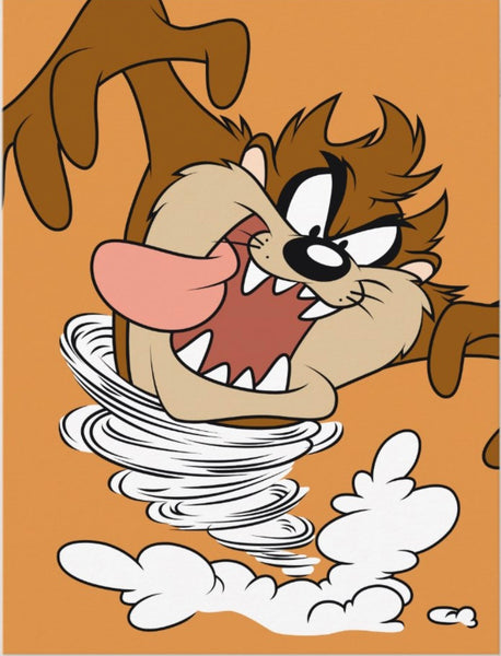 Tasmanian Devil Throw Blanket (MADE TO ORDER)