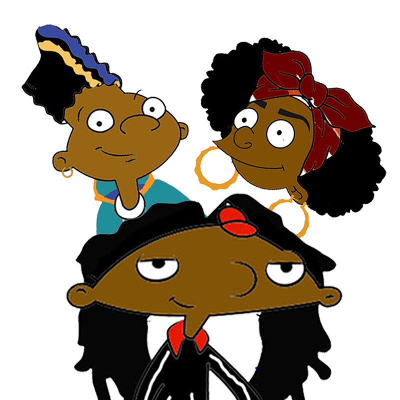 Hey Arnold in BLACK