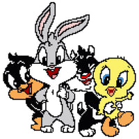 Baby Looney Tunes Blanket PATTERN